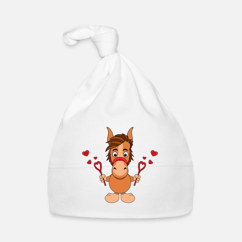 PFERD - SEIFENBLASEN Baby Bio-Mütze