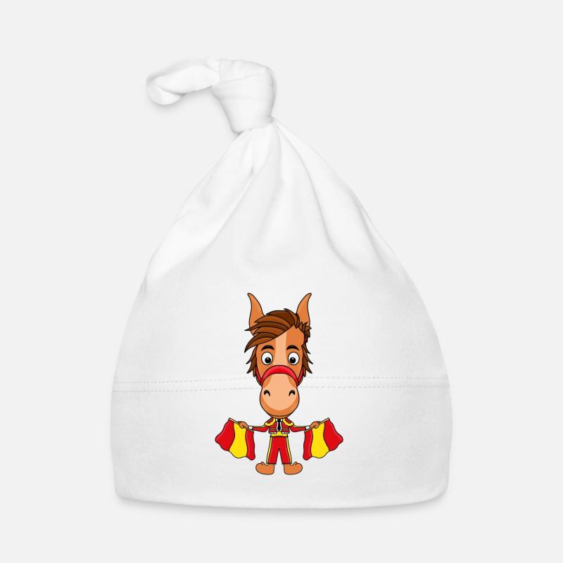 PFERD - PFERDE - PONY - PONYS Baby Bio-Mütze