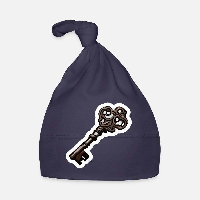 Key / Lock / Locked / Security Organic Baby Cap