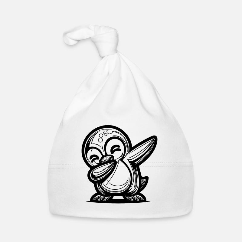 Süsser Pinguin Kleiner Dabbing Pinguin Baby Bio-Mütze