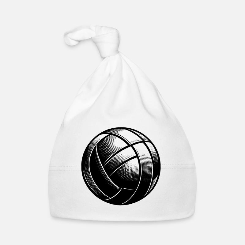 Volleyball Design Baby Bio-Mütze