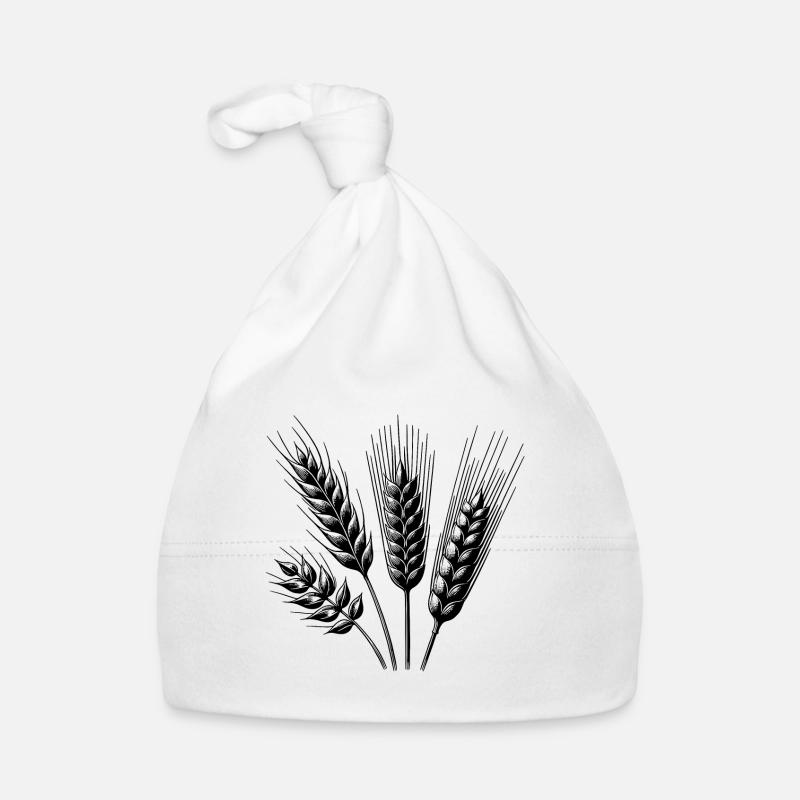 Différents types d’épis de céréales Bonnet bio Bébé