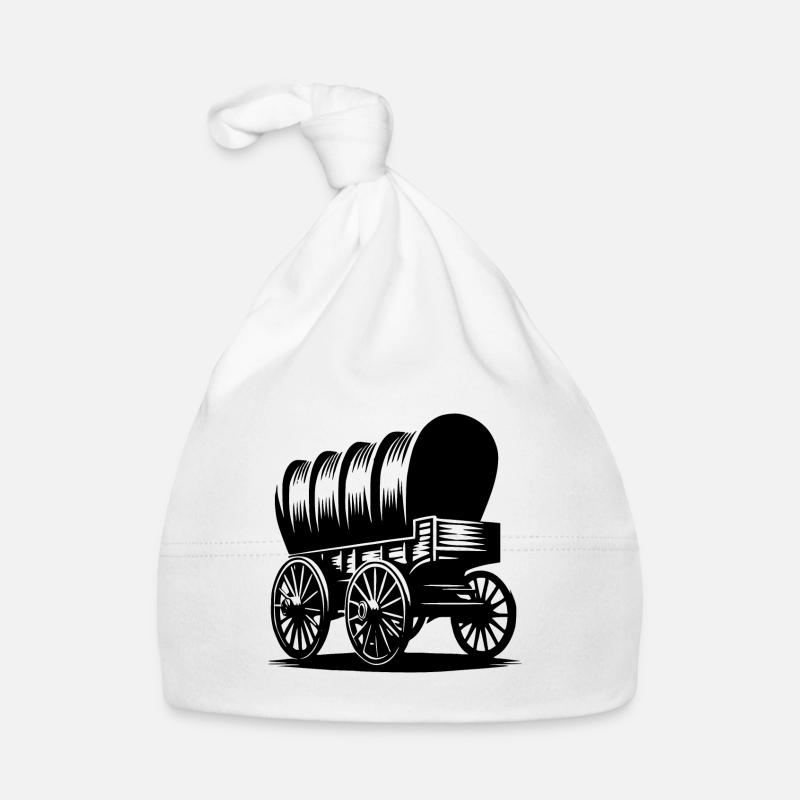 Chariot couvert classique pour chevaux Bonnet bio Bébé