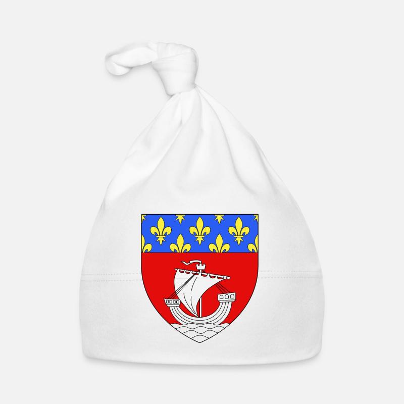 Blason paris 75 Bonnet bio Bébé