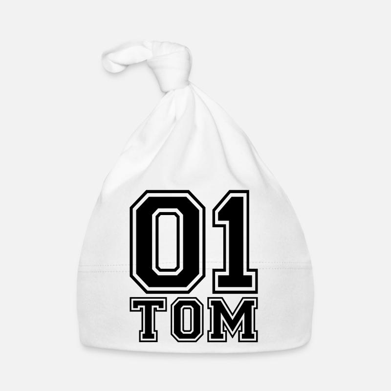 Tom - Name Organic Baby Cap
