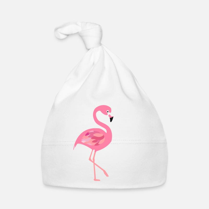 Flamingo Baby Bio-Mütze