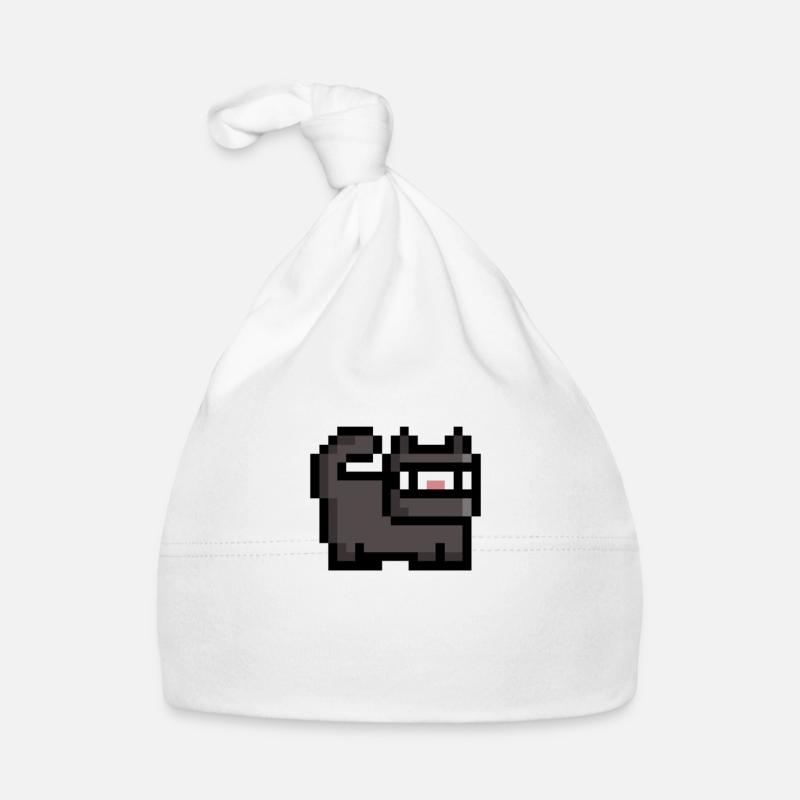 Retro Ninja Cat Bonnet bio Bébé