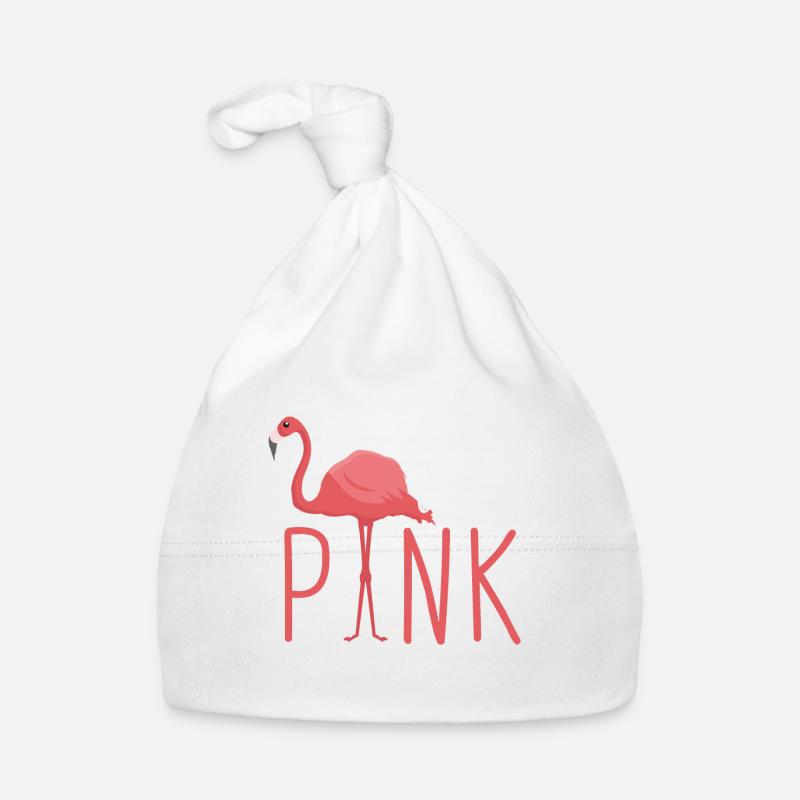 Flamingo - Pretty in Pink Bonnet bio Bébé