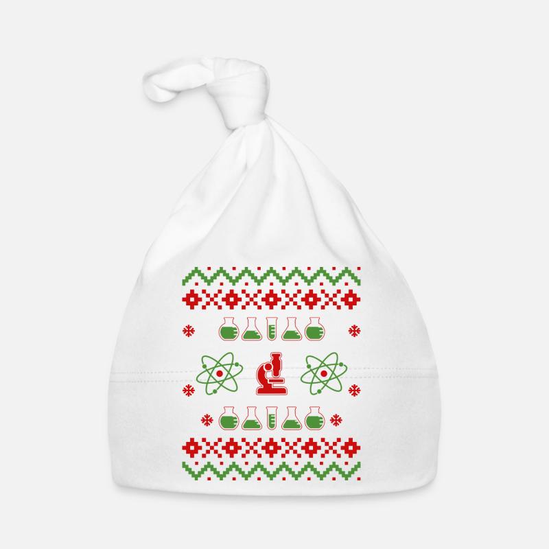 Sciences laid Pull de Noël Bonnet bio Bébé