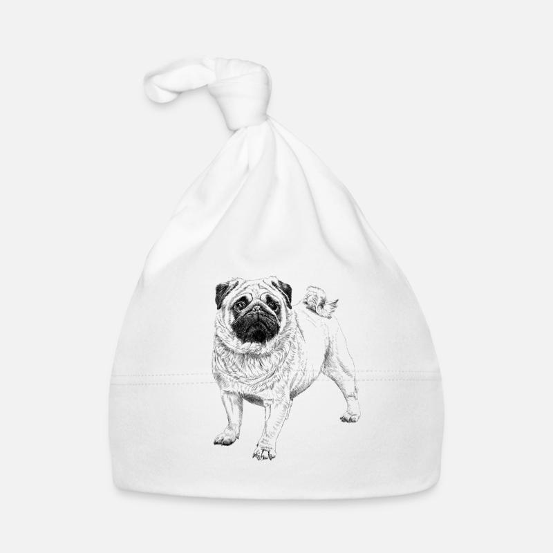 Pug Bonnet bio Bébé