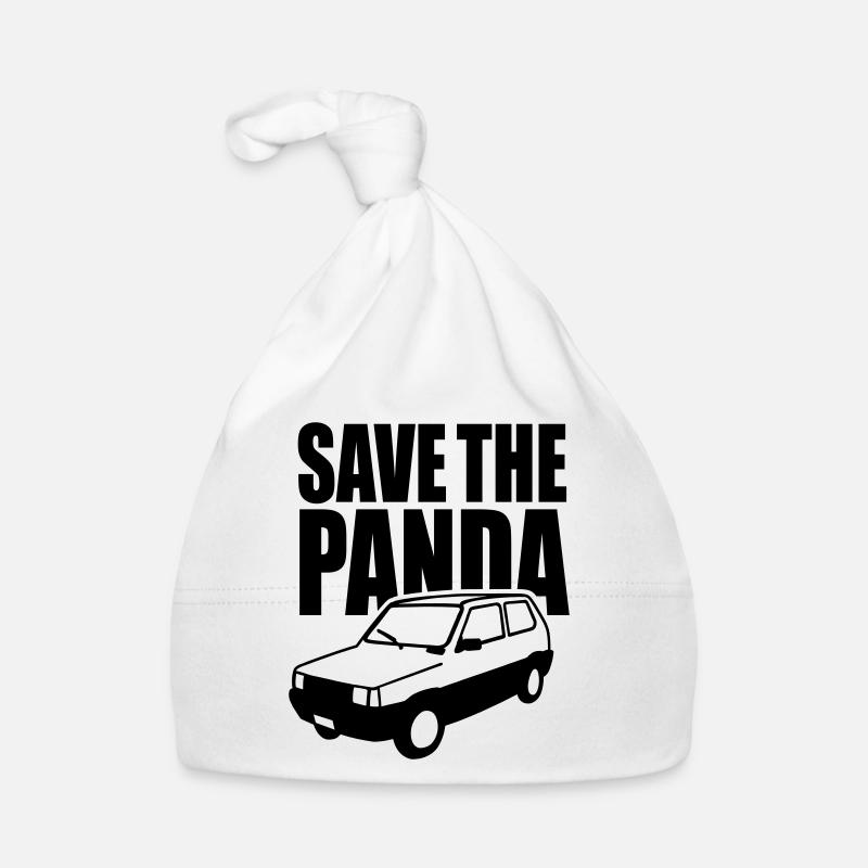 Save the panda Baby Bio-Mütze