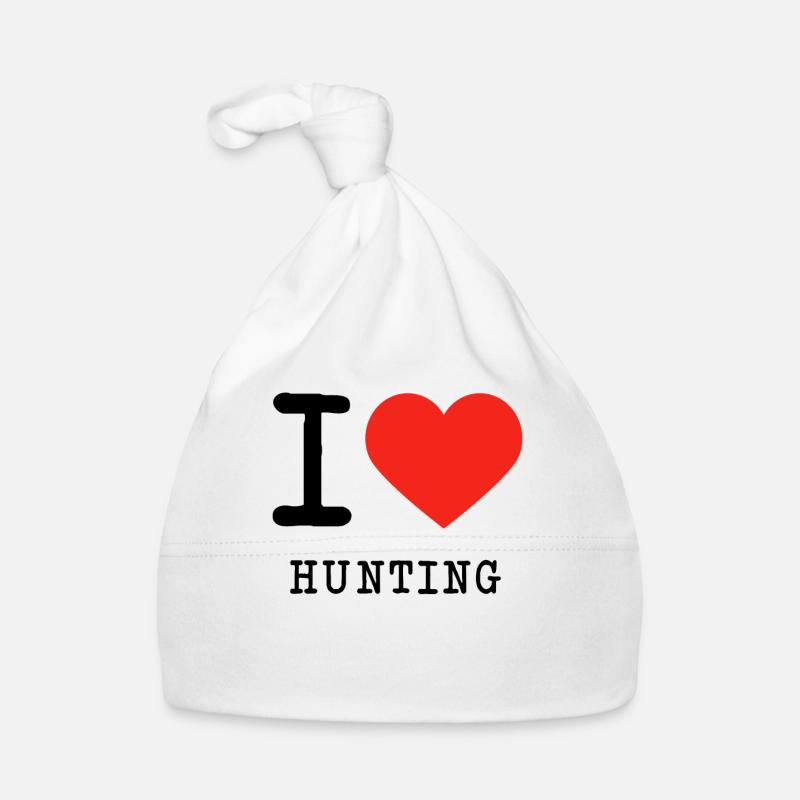 J'aime la chasse Bonnet bio Bébé