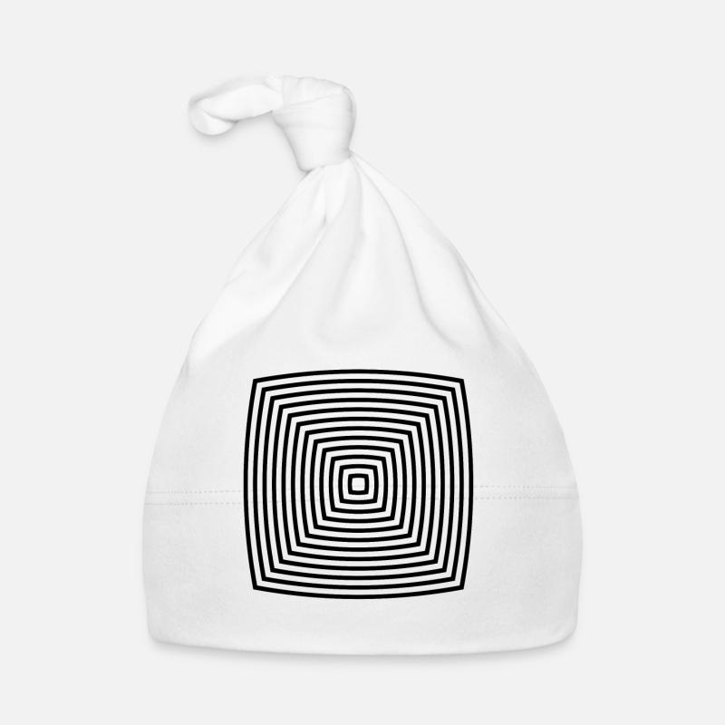 Optical illusion Organic Baby Cap