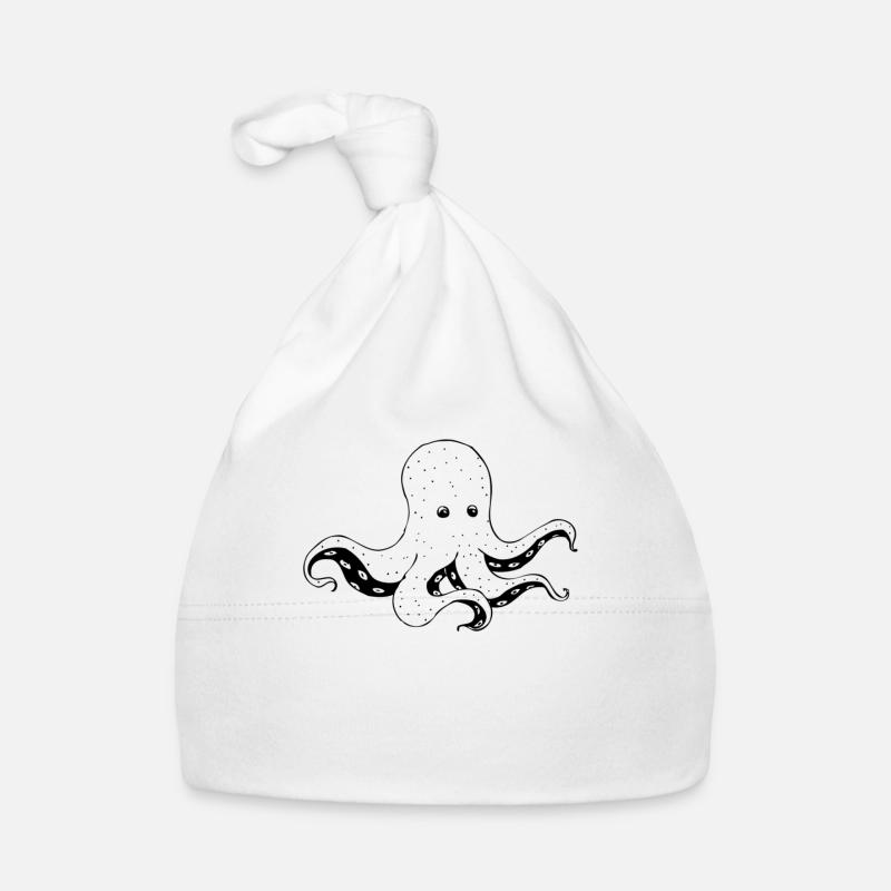 octopus Organic Baby Cap
