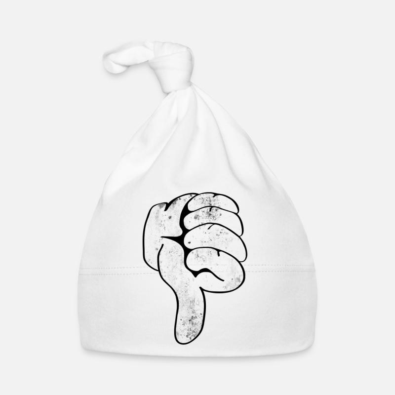 Pouces vers le bas Bonnet bio Bébé