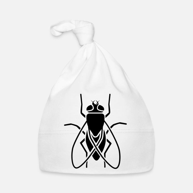 Insect - fly Organic Baby Cap