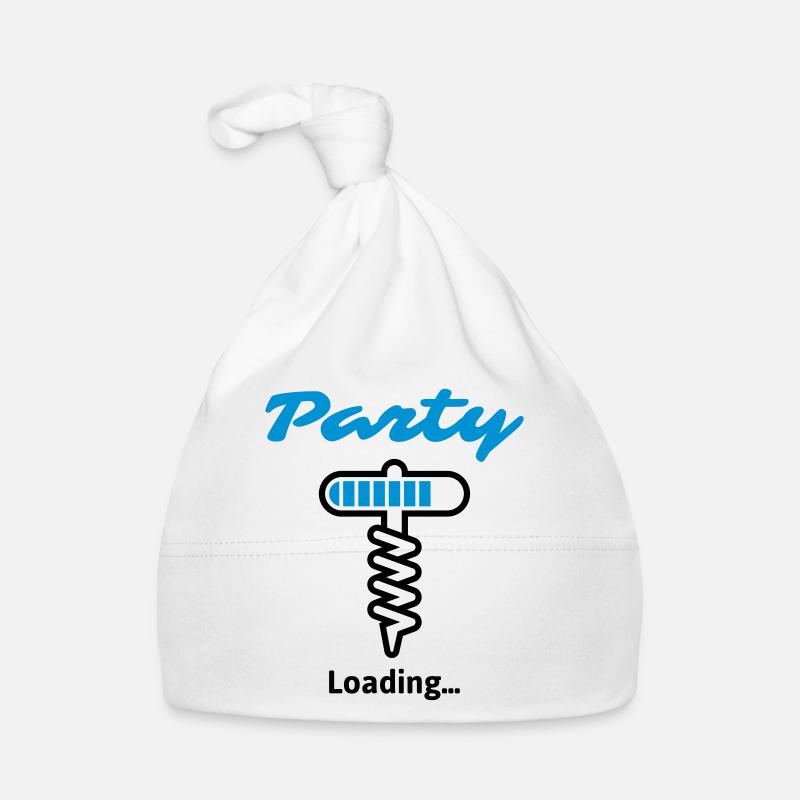 Party Loading... Baby Bio-Mütze