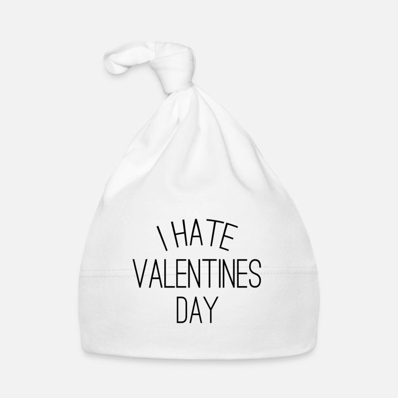 Je déteste la Saint Valentin - Saint Valentin Bonnet bio Bébé