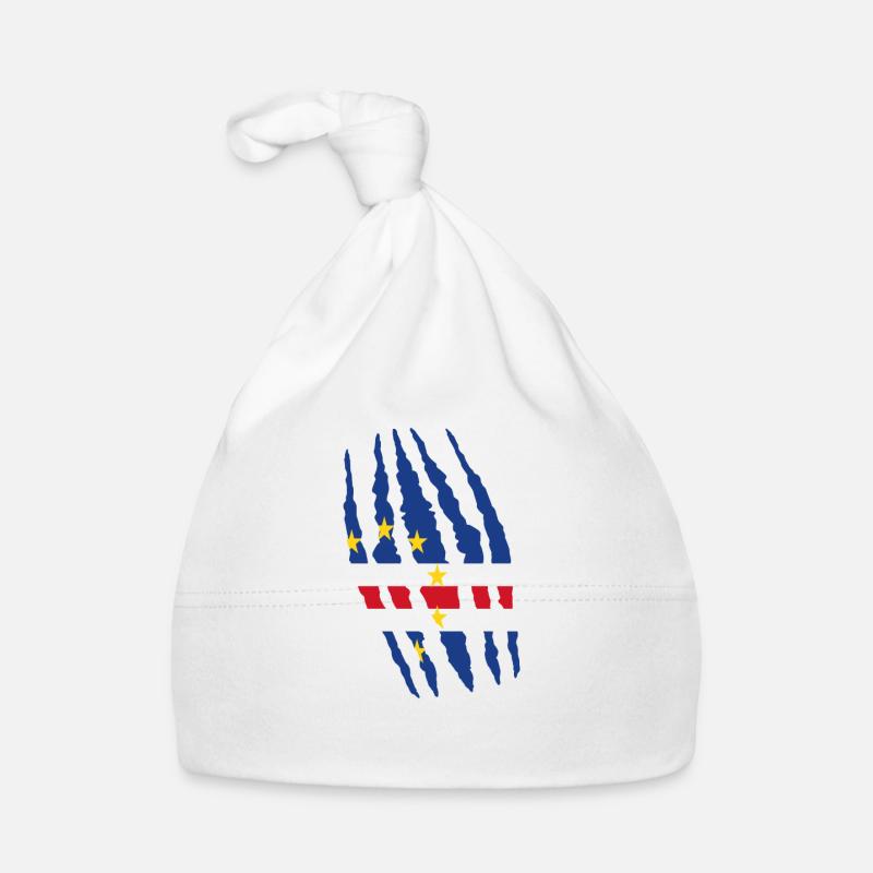l'origine des fissures de griffe de griffe du Cap-Vert .png - Bonnet bio Bébé - blanc