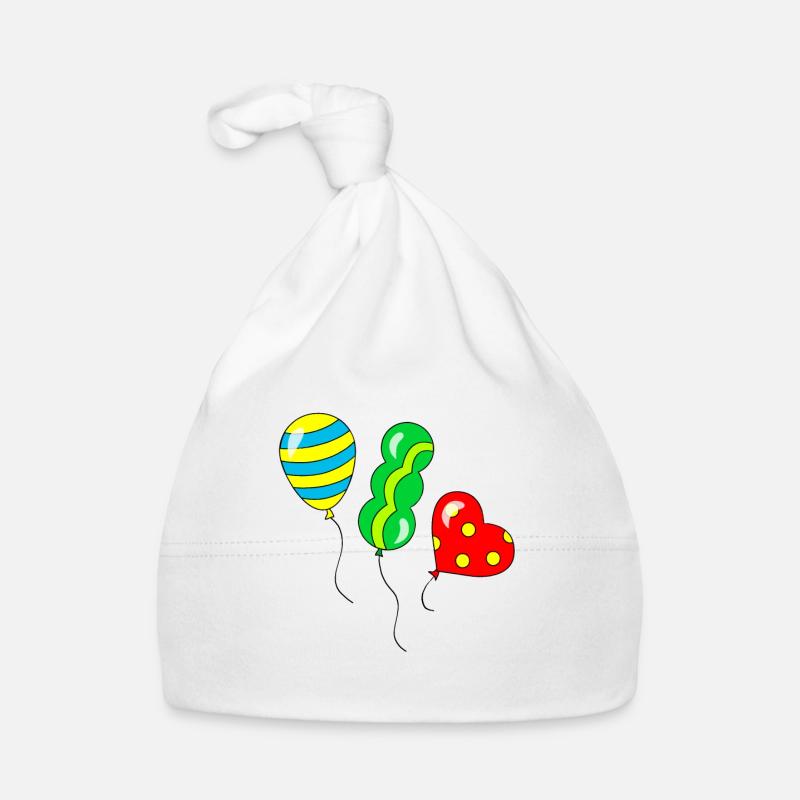 Lustige Luftballons Baby Bio-Mütze