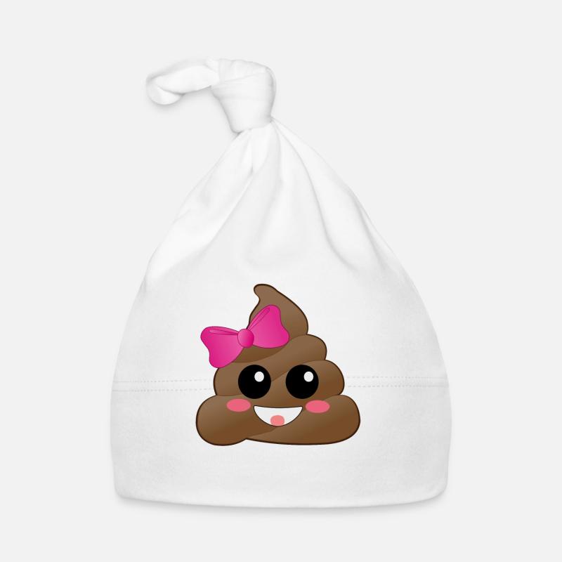 Poo funny gift Organic Baby Cap