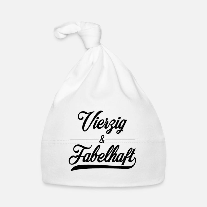 Vierzig Baby Bio-Mütze