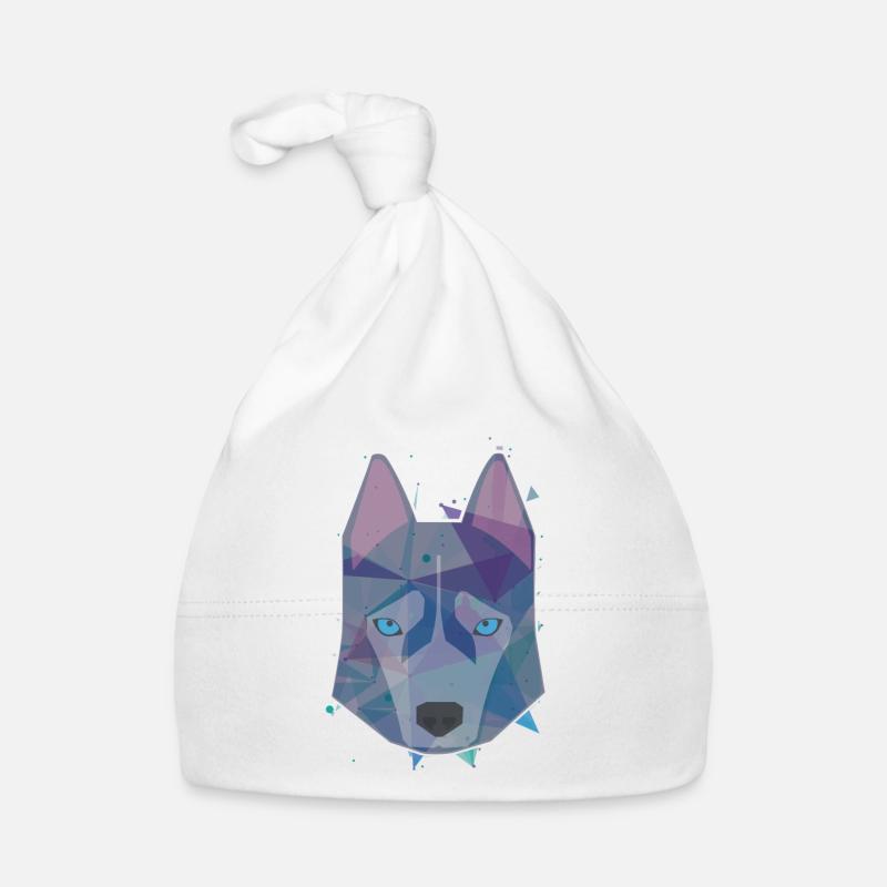 Wolf Tier Baby Bio-Mütze