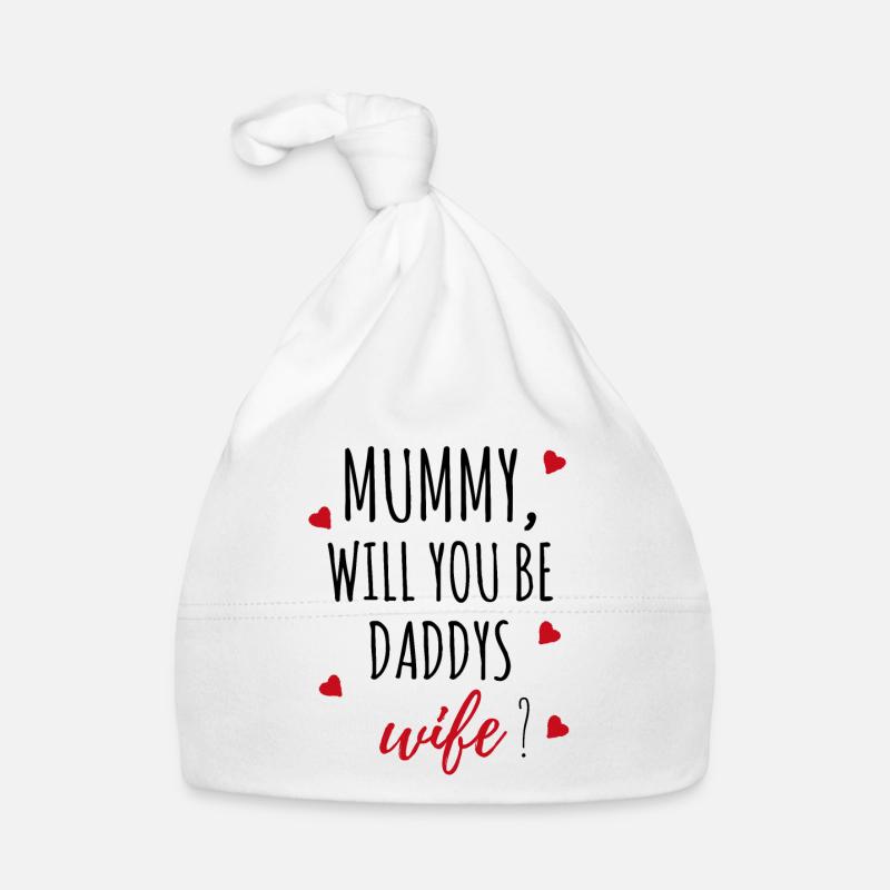 Demande de mariage demande idée cadeau momie Bonnet bio Bébé