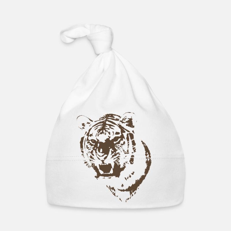 tiger Organic Baby Cap