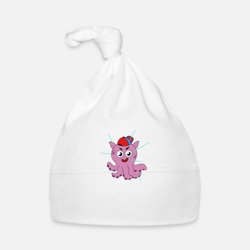 The Small But Adorable Dumbo Octopus Tshirt Organic Baby Cap