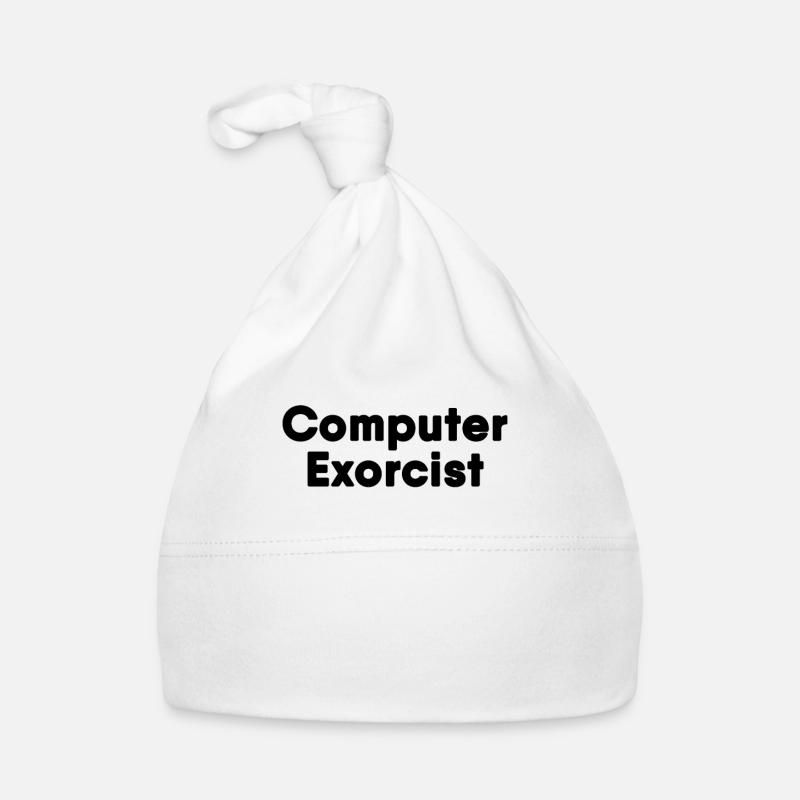 Computer exorcist Organic Baby Cap