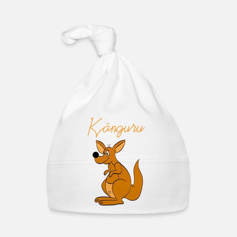 Känguru kangaroo Baby Bio-Mütze