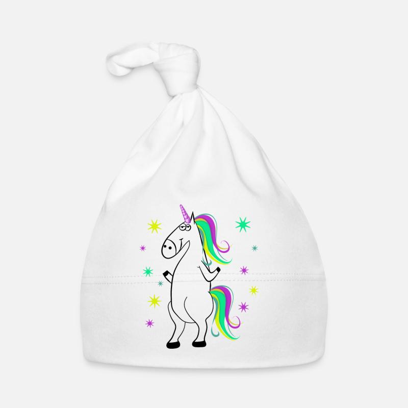 Licorne - Licorne - Licorne Bonnet bio Bébé