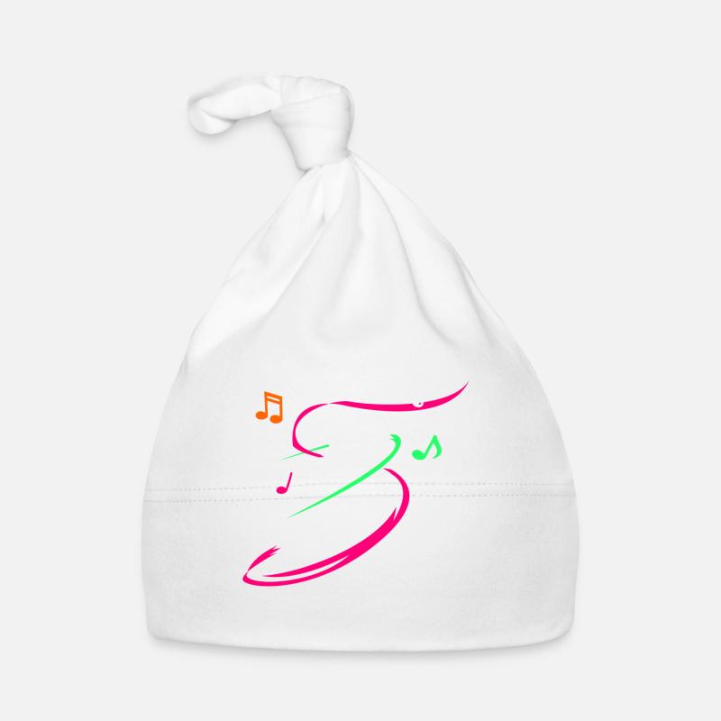 Cadeau violon violon violon Bonnet bio Bébé