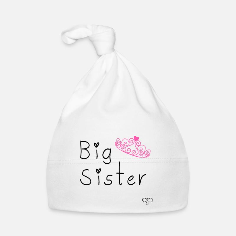 Große Schwester Baby Bio-Mütze