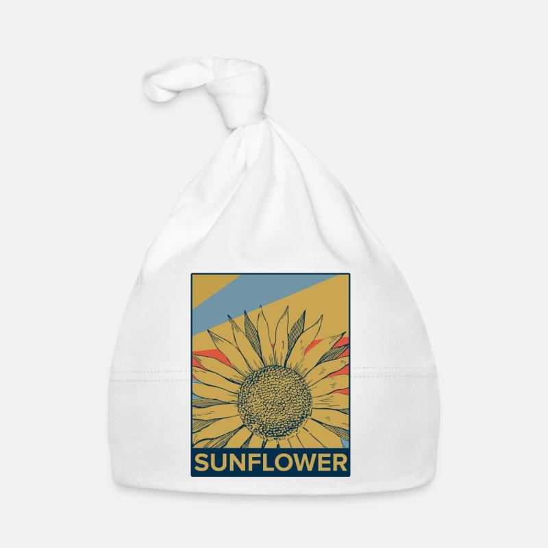 sunflower Organic Baby Cap