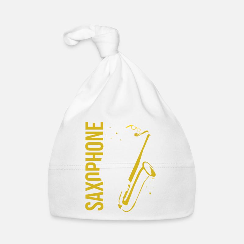 Saxophon Baby Bio-Mütze