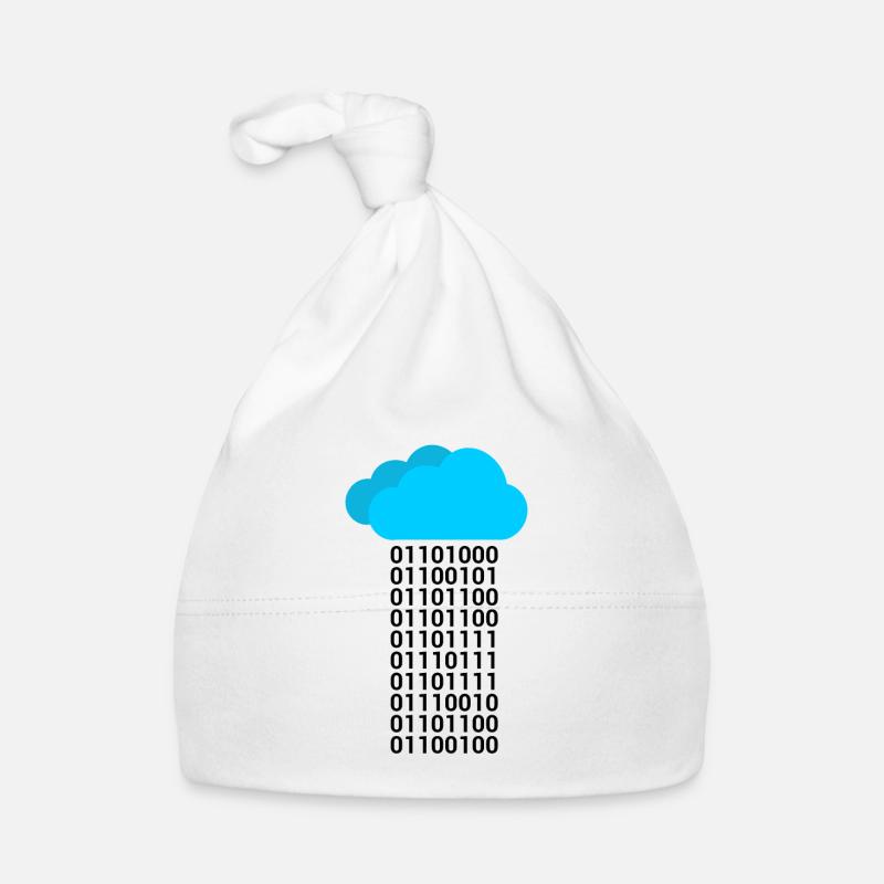 Informatique Binary Cloud Cloud Bonnet bio Bébé