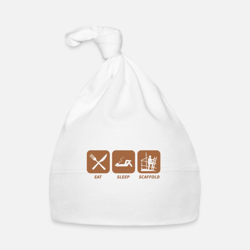 Gerüstbauer Baby Bio-Mütze