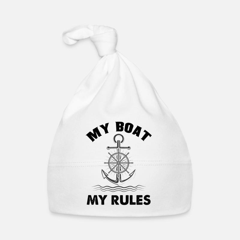 Boating Captain Gift Organic Baby Cap