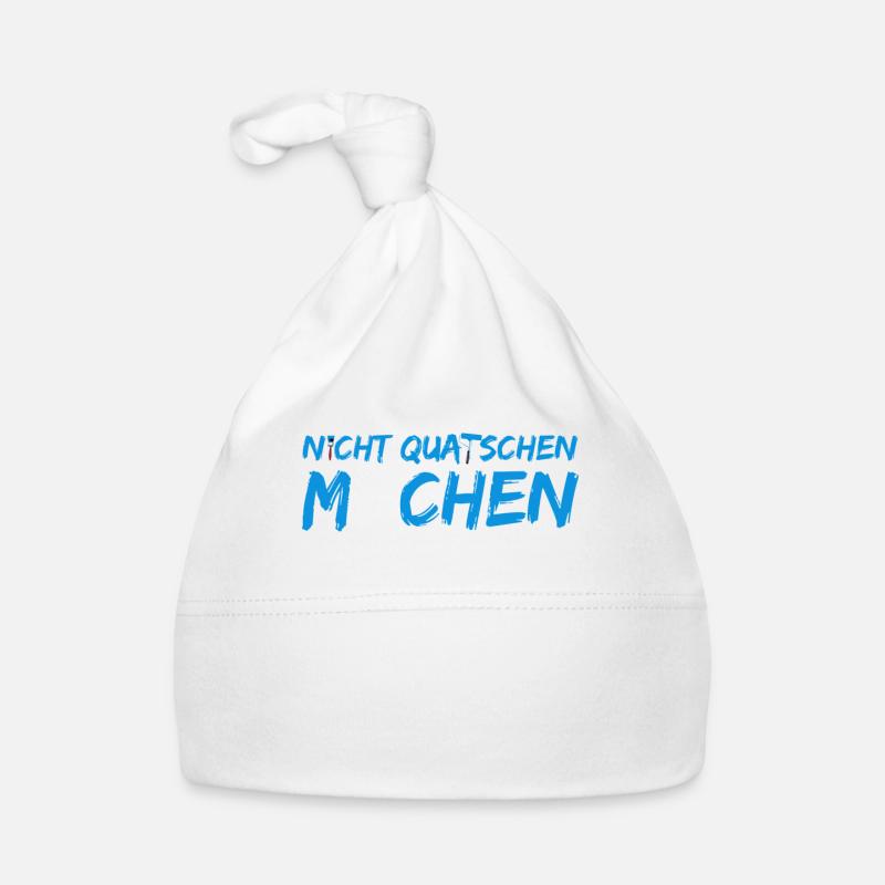 nicht quatschen - Machen Baby Bio-Mütze