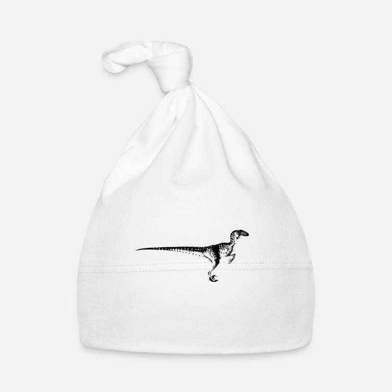 Velociraptor Wortspiel Geschwindigkeit Geschenk Baby Bio-Mütze