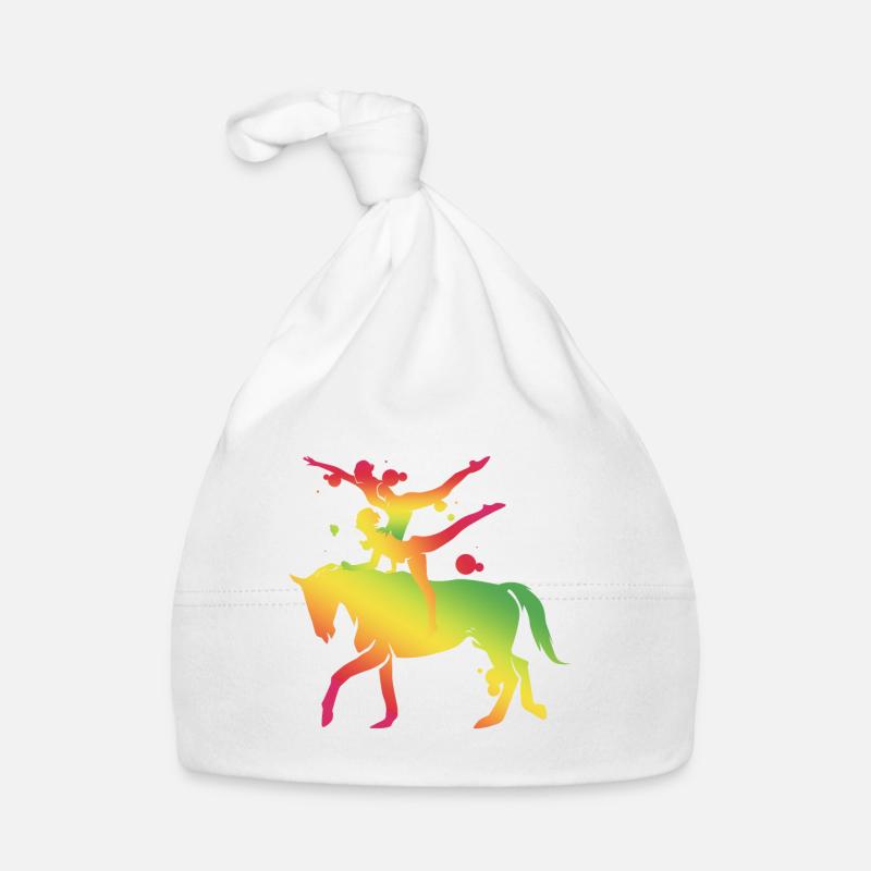Cheval de saut à cheval Bonnet bio Bébé