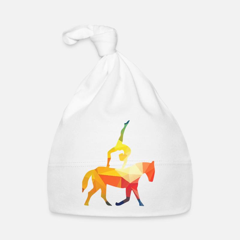 Vaulting Gymnastics Equestrian Organic Baby Cap