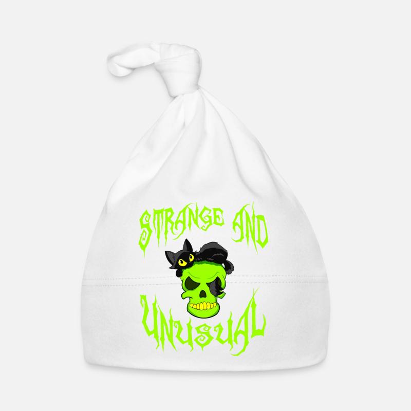 Creepy yet attractive tee design made for you! " Organic Baby Cap