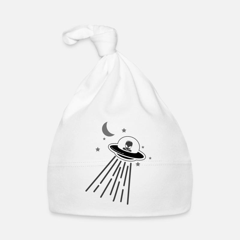Alien Vintage - Bonnet bio Bébé - blanc