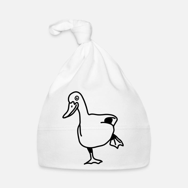 duck Baby Bio-Mütze