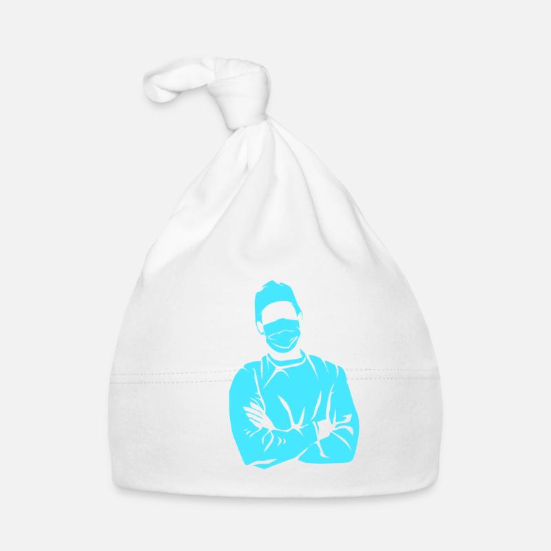 Cadeau chirurgien Bonnet bio Bébé