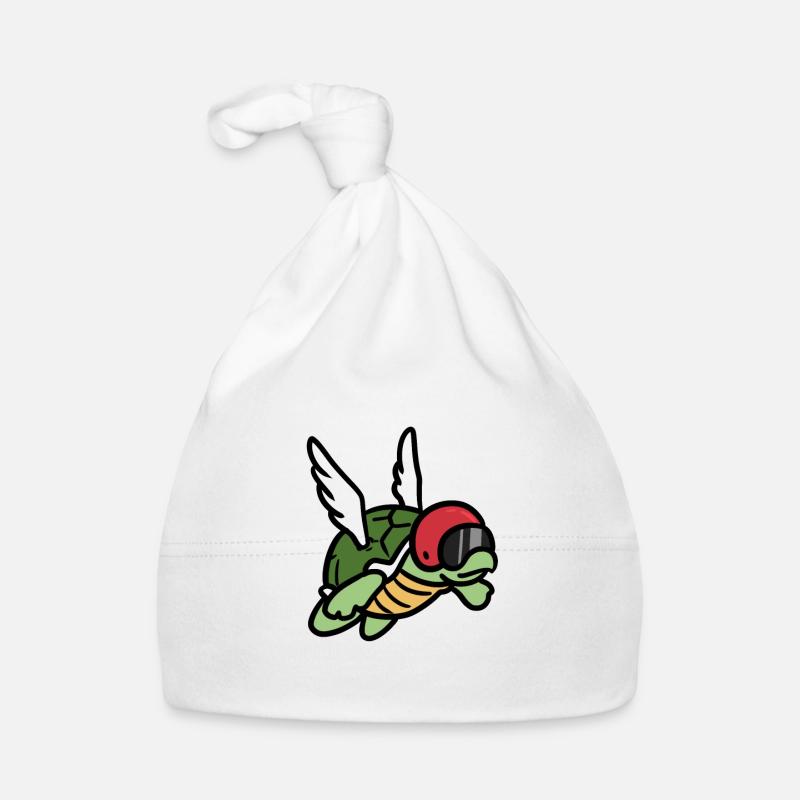 Schildkröte Baby Bio-Mütze