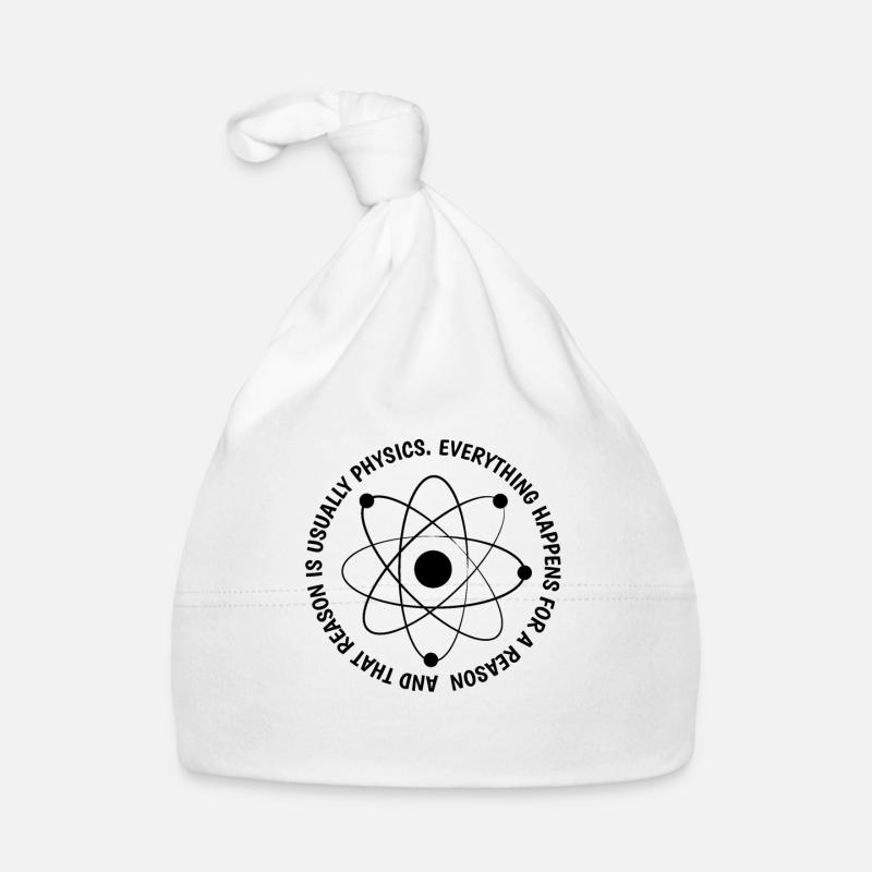 Science physics magic religion funny gift Organic Baby Cap